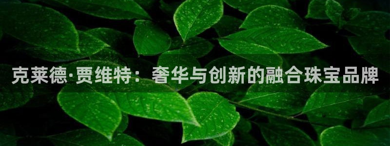 包头众腾娱乐:克莱德·贾维特:奢华与创新的融合珠宝品牌
